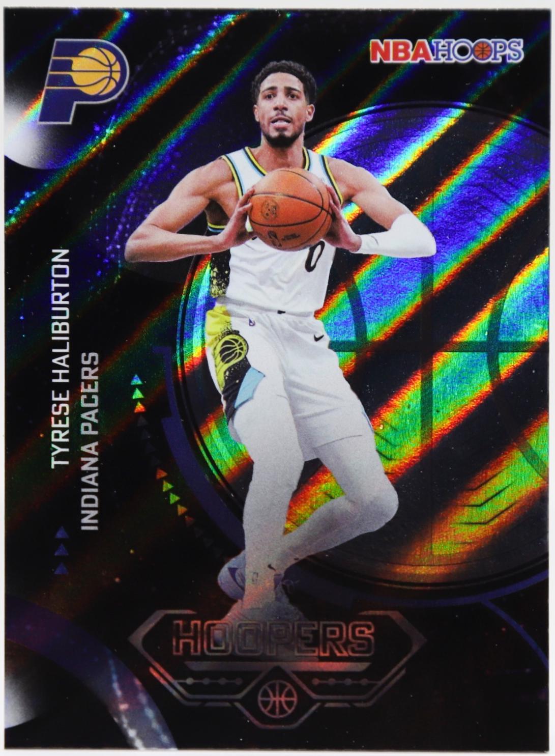 2025 Topps NBA Hoops Hoopers Tyrese Haliburton [Rainbow] #H-7 card
