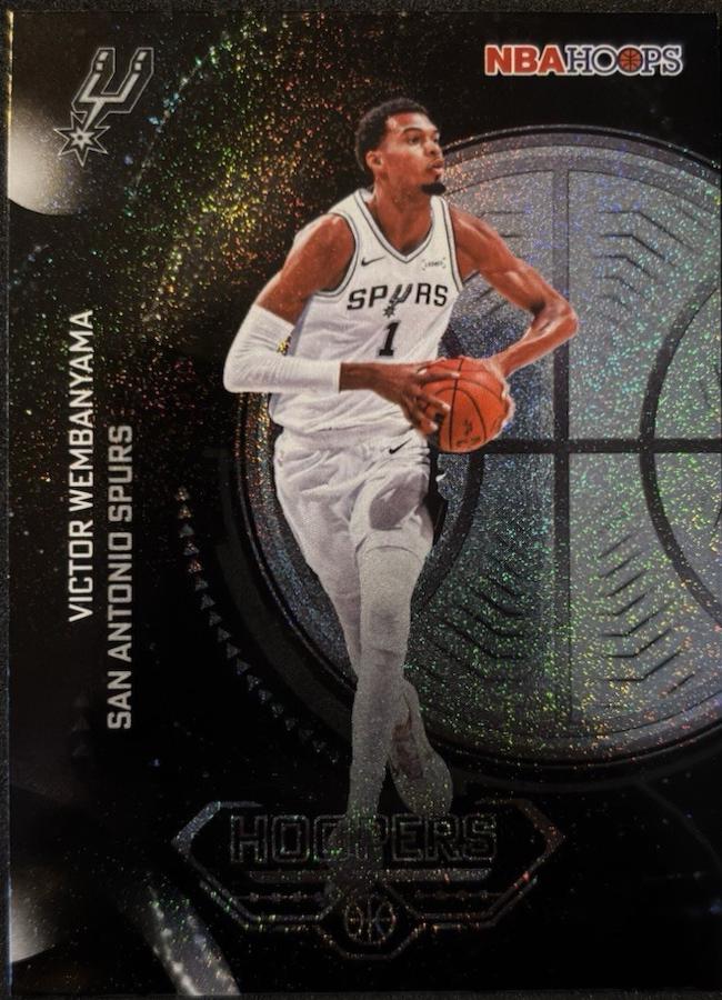 2025 Topps NBA Hoops Hoopers Victor Wembanyama [Pixel Burst] #H-11 card