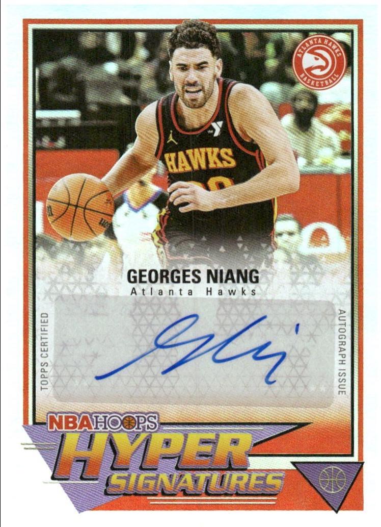 2025 Topps NBA Hoops Hyper Signature Georges Niang #HHS-G card