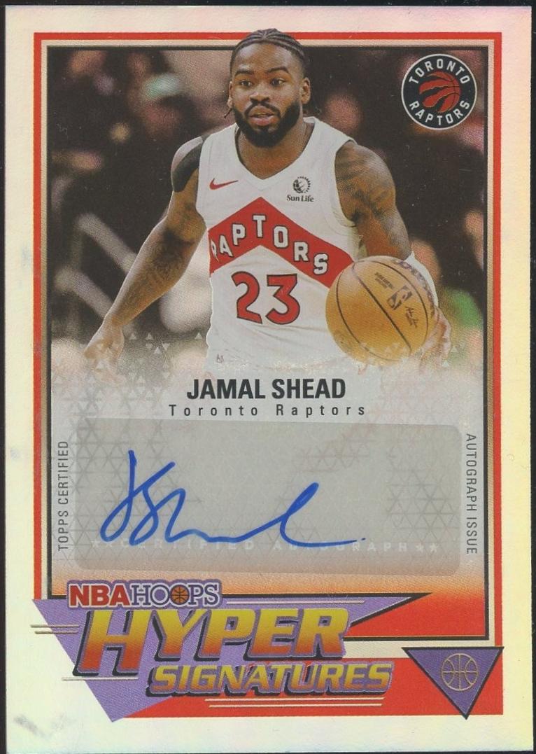 2025 Topps NBA Hoops Hyper Signature Jamal Shead #HHS-JS card
