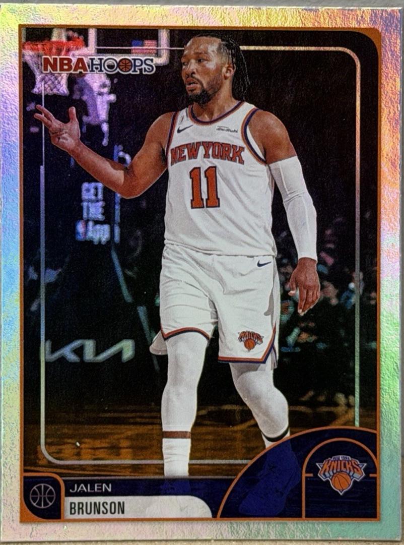 2025 Topps NBA Hoops Jalen Brunson #190 card