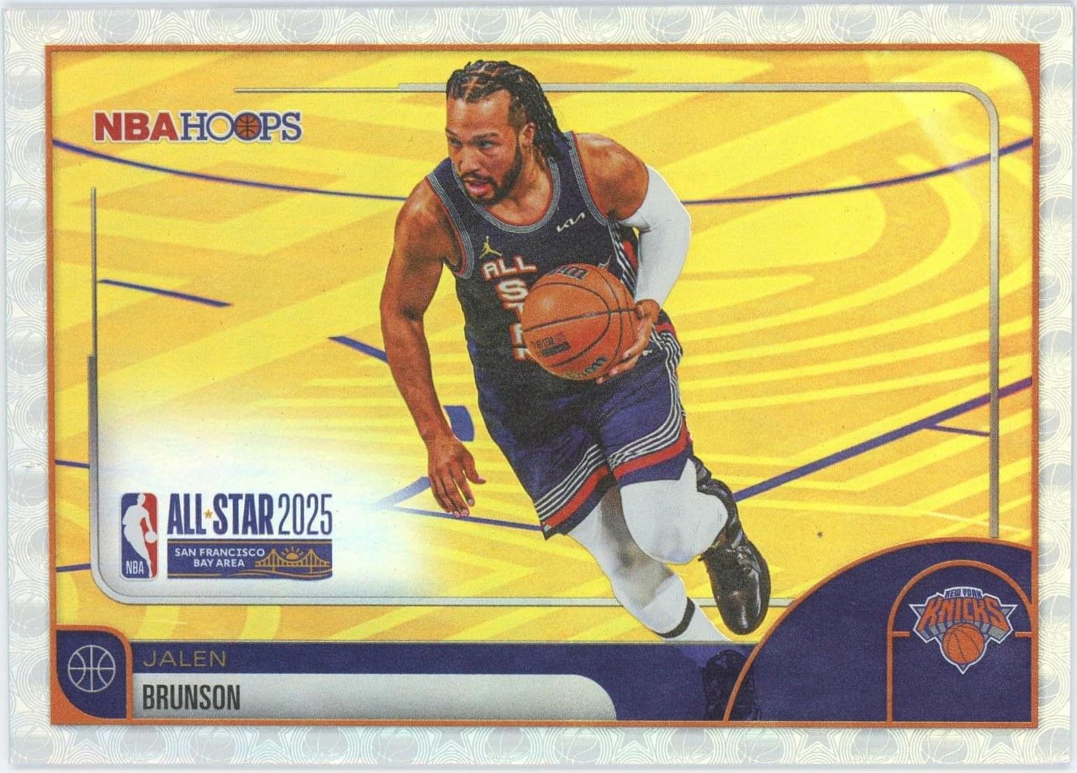 2025 Topps NBA Hoops Jalen Brunson #278 card