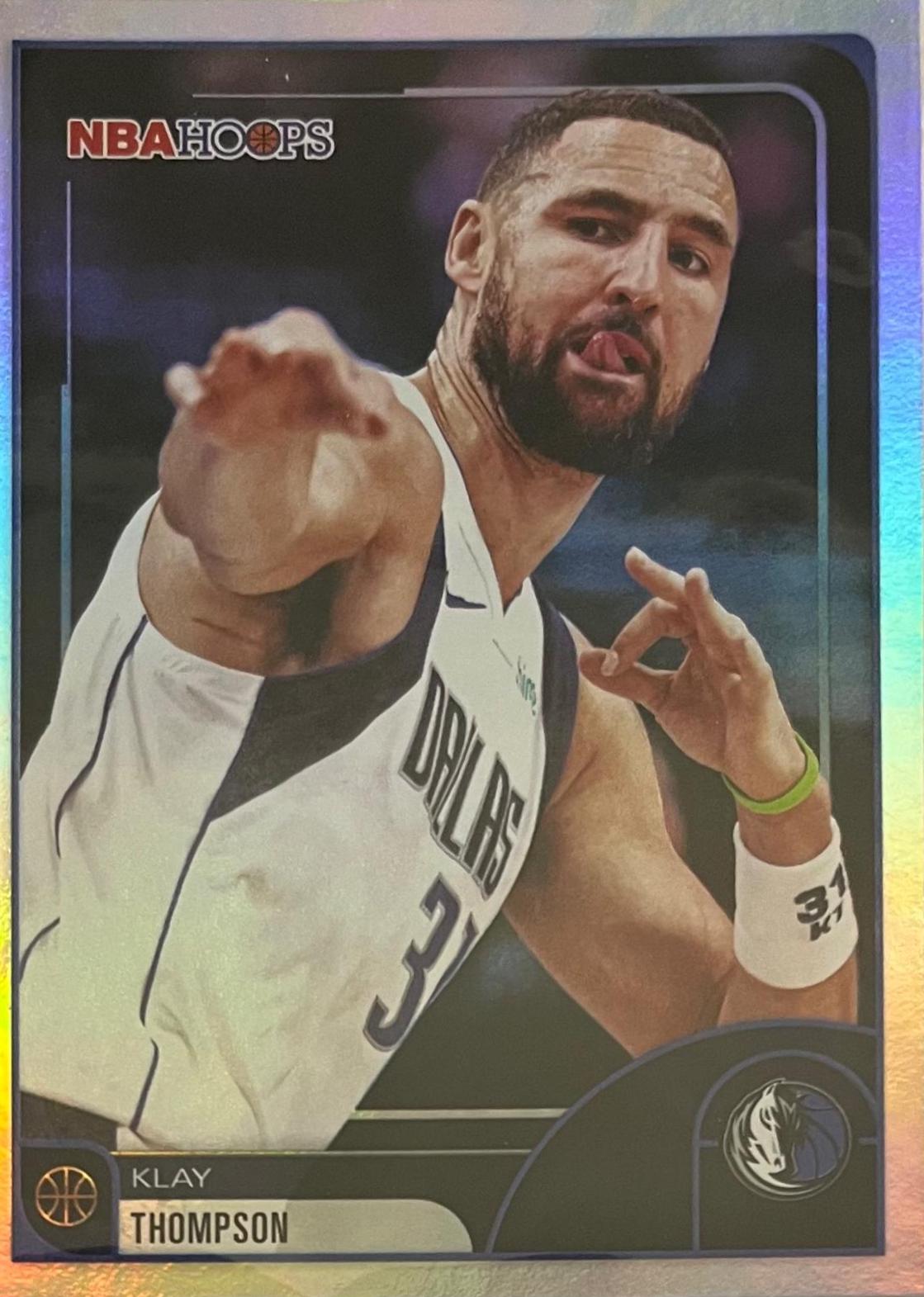 2025 Topps NBA Hoops Klay Thompson #104 card