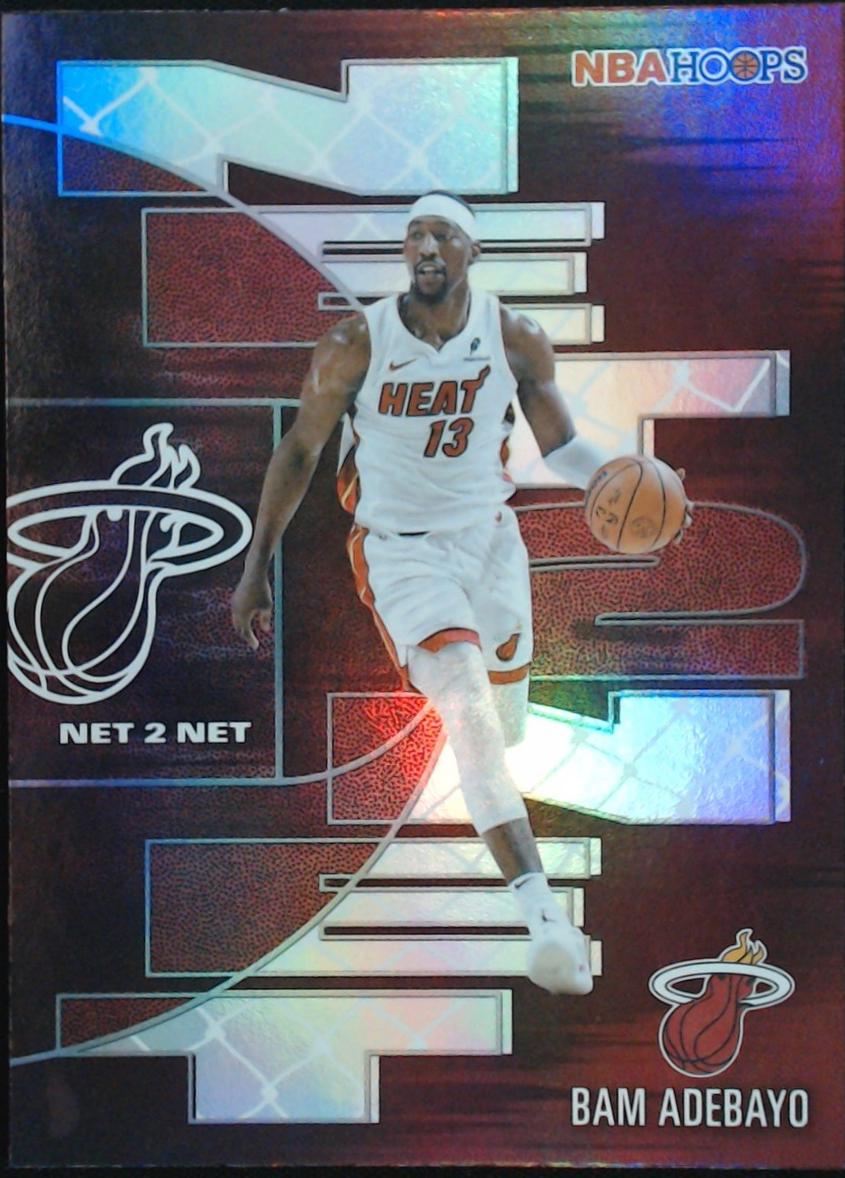 2025 Topps NBA Hoops Net 2 Net Bam Adebayo #NTN-1 card