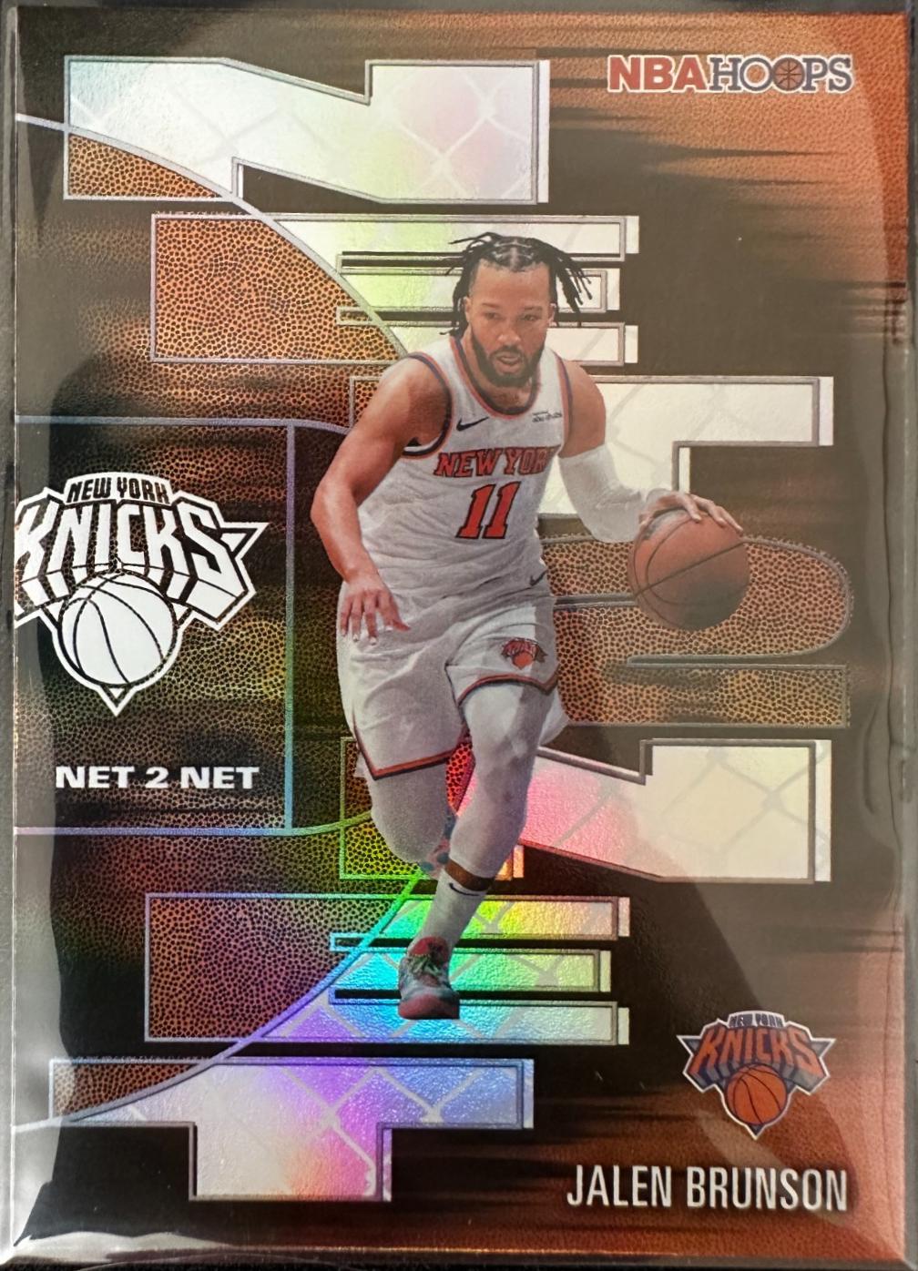 2025 Topps NBA Hoops Net 2 Net Jalen Brunson #NTN-7 card