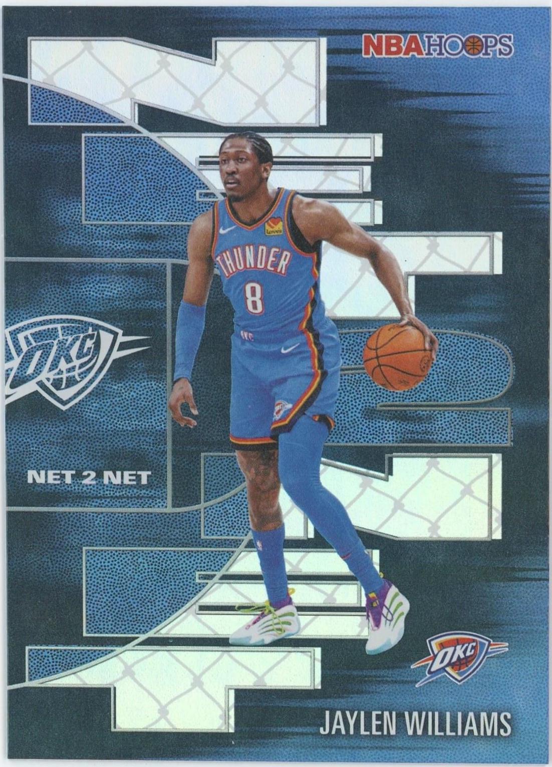 2025 Topps NBA Hoops Net 2 Net Jaylen Williams #NTN-29 card