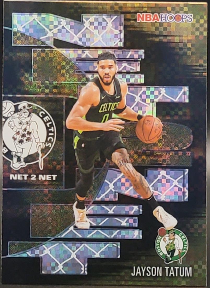 2025 Topps NBA Hoops Net 2 Net Jayson Tatum [Light Burst] #NTN-26 card