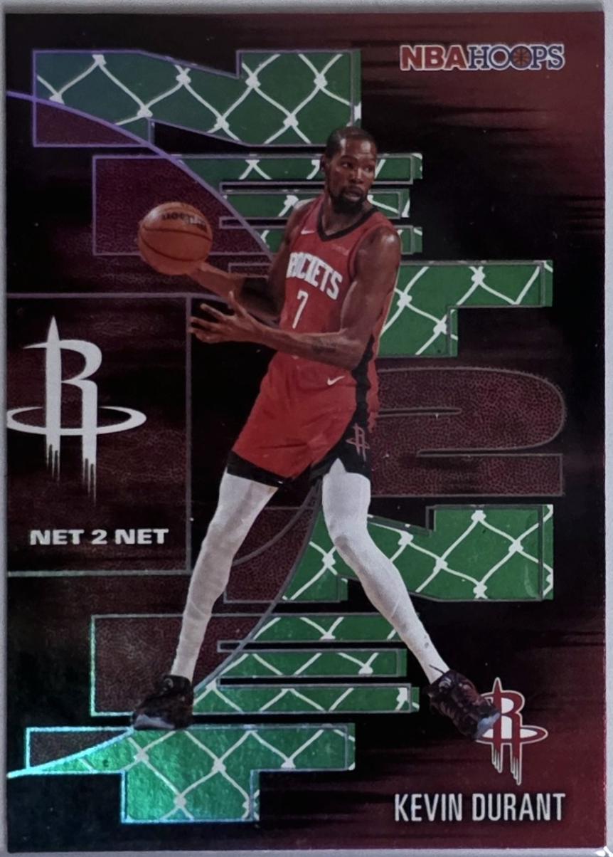 2025 Topps NBA Hoops Net 2 Net Kevin Durant [Green] #NTN-12 card