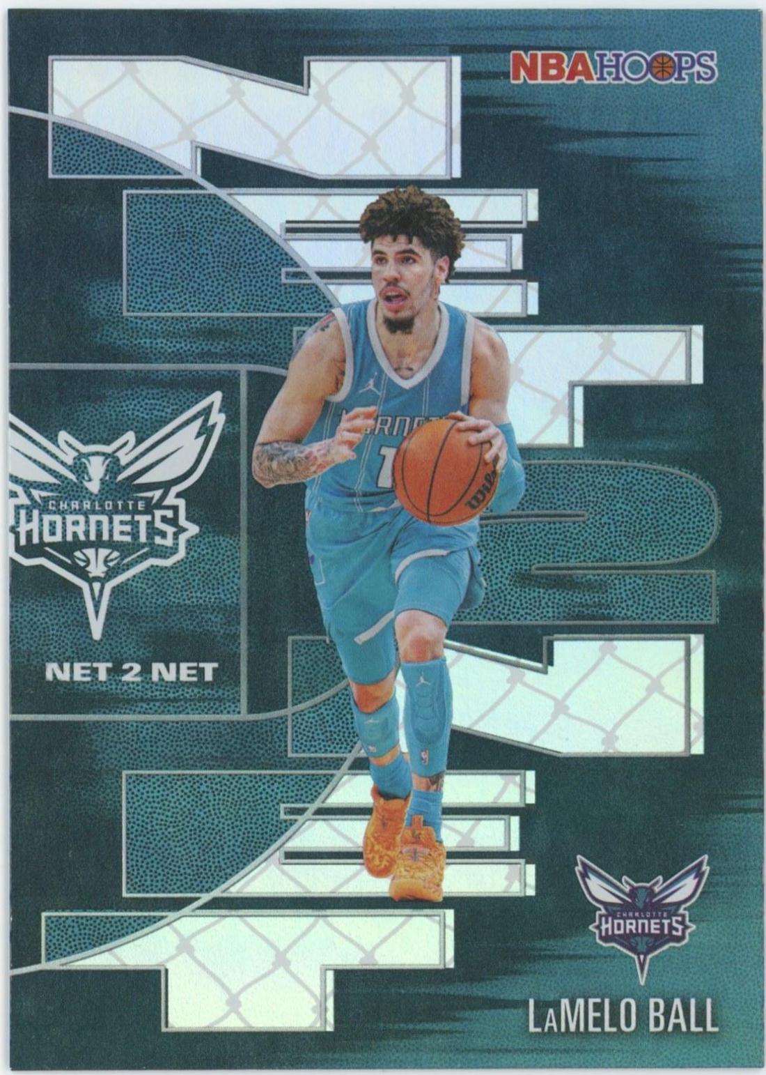 2025 Topps NBA Hoops Net 2 Net LaMelo Ball #NTN-3 card