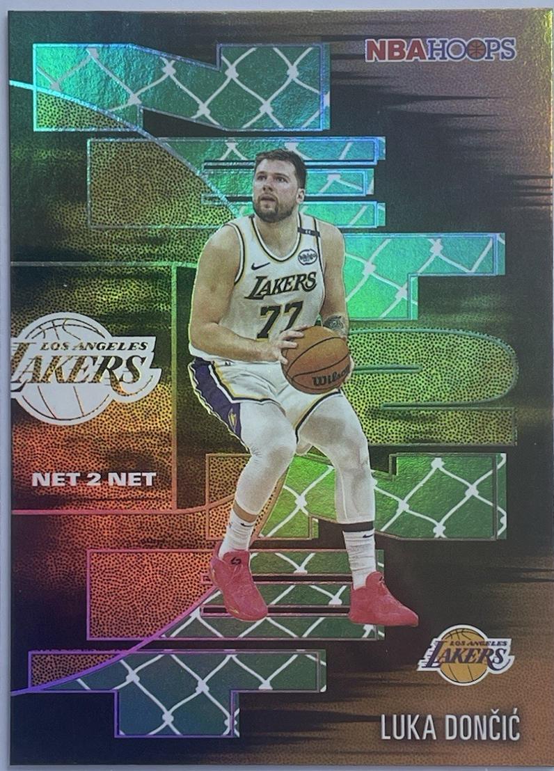 2025 Topps NBA Hoops Net 2 Net Luka Doncic [Green] #NTN-11 card