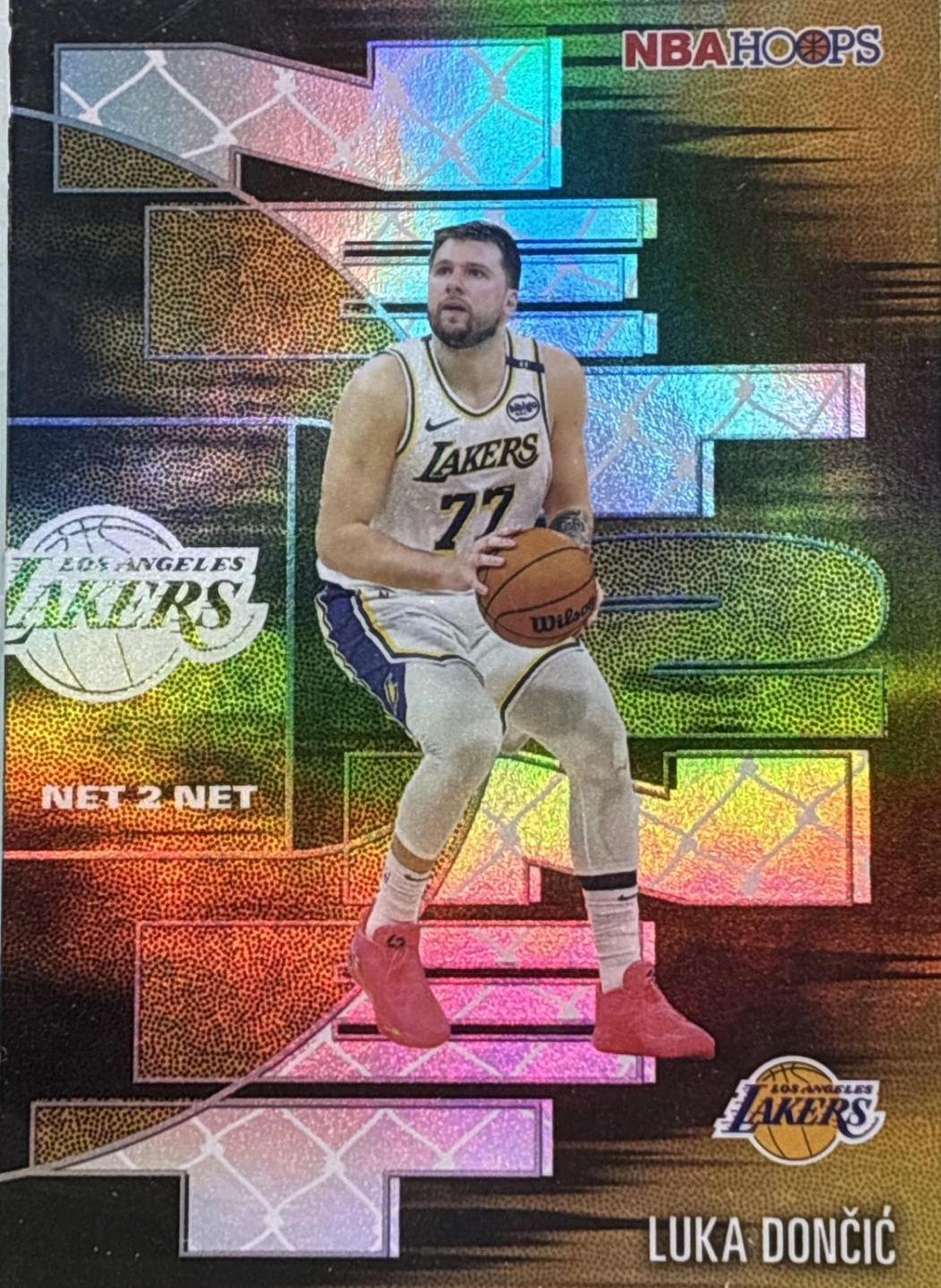 2025 Topps NBA Hoops Net 2 Net Luka Doncic #NTN-11 card
