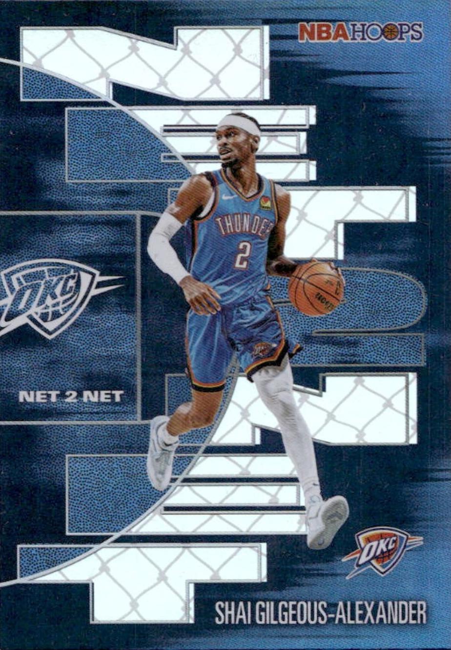 2025 Topps NBA Hoops Net 2 Net Shai Gilgeous-Alexander #NTN-14 card