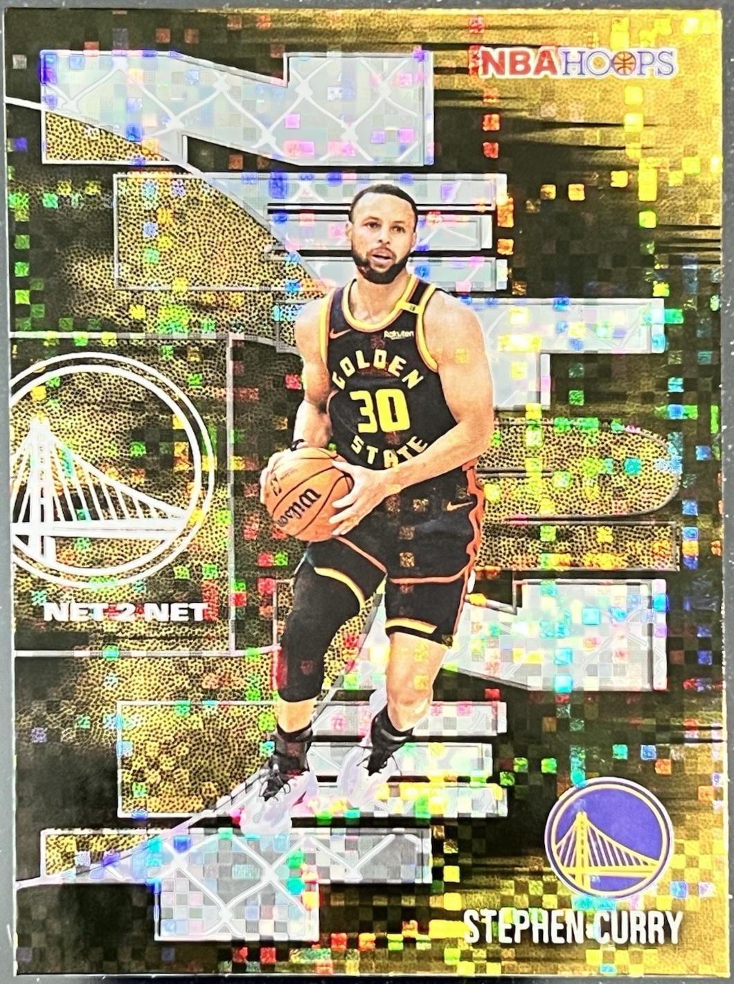 2025 Topps NBA Hoops Net 2 Net Stephen Curry [Light Burst] #NTN-9 card