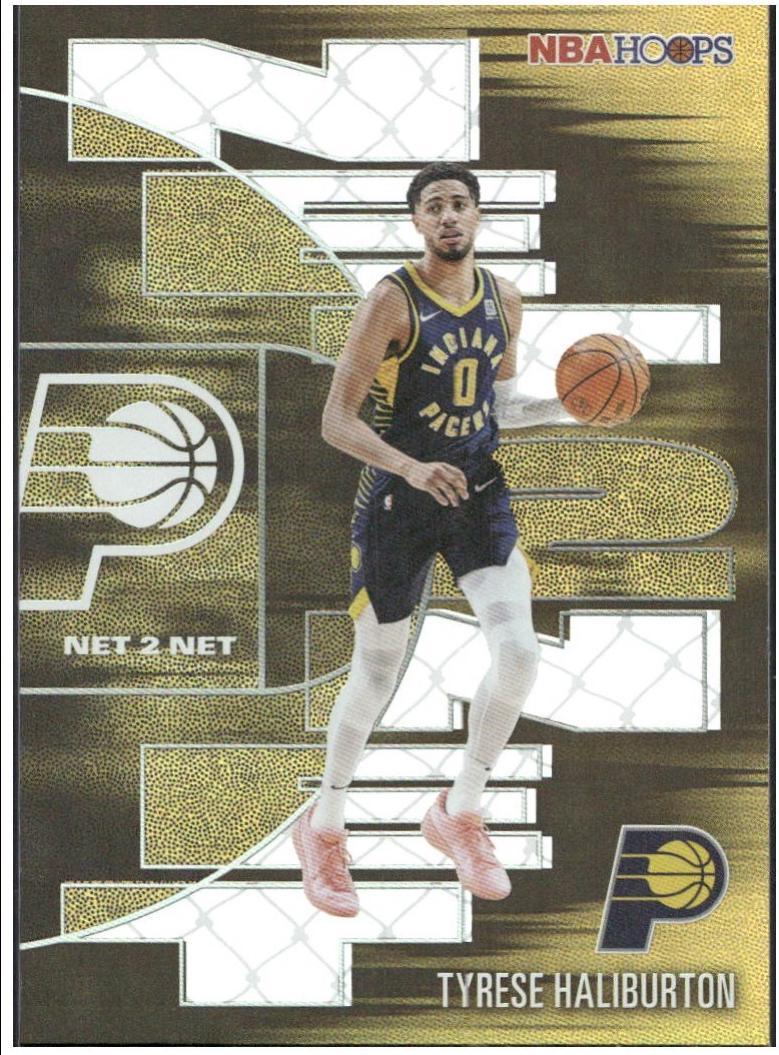 2025 Topps NBA Hoops Net 2 Net Tyrese Haliburton #NTN-15 card