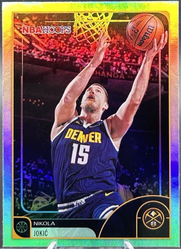2025 Topps NBA Hoops Nikola Jokic [Rainbow] #82 card