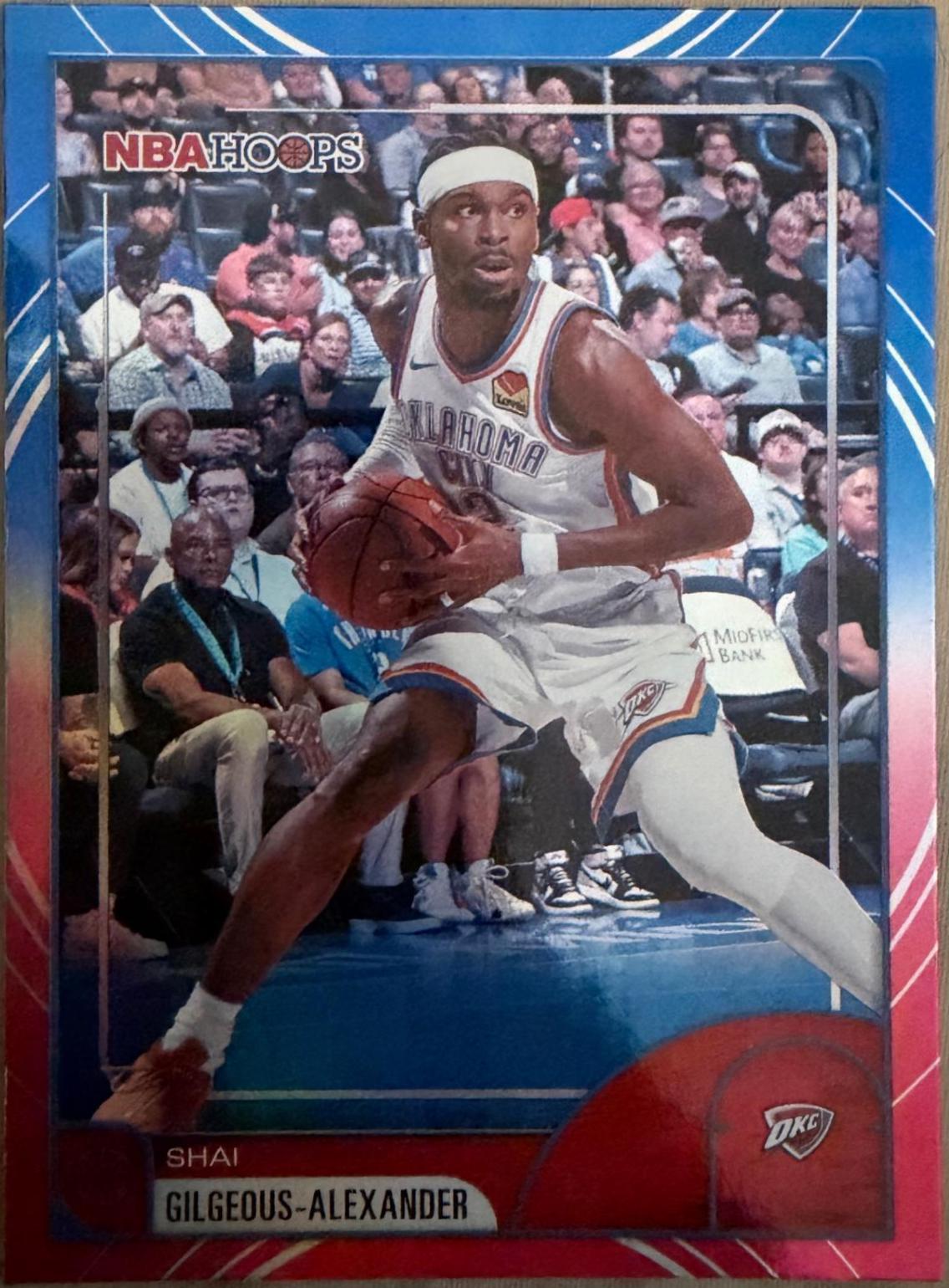 2025 Topps NBA Hoops Shai Gilgeous-Alexander [Fanatics] #86 card