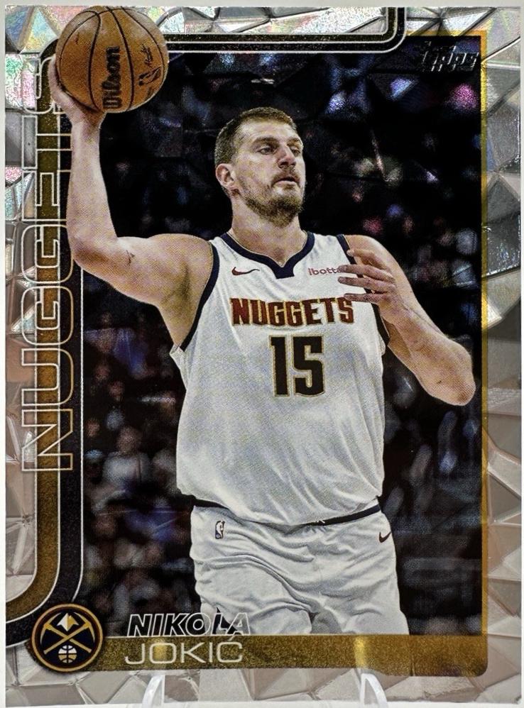 2025 Topps Nikola Jokic [Diamante] #101 card