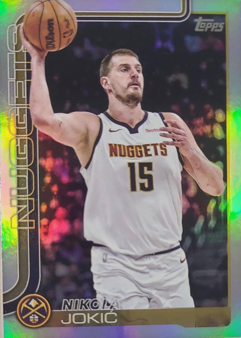 2025 Topps Nikola Jokic [Holo Foil] #101 card