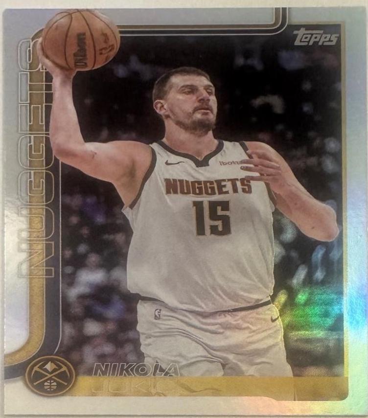 2025 Topps Nikola Jokic [Rainbow Foilboard] #101 card