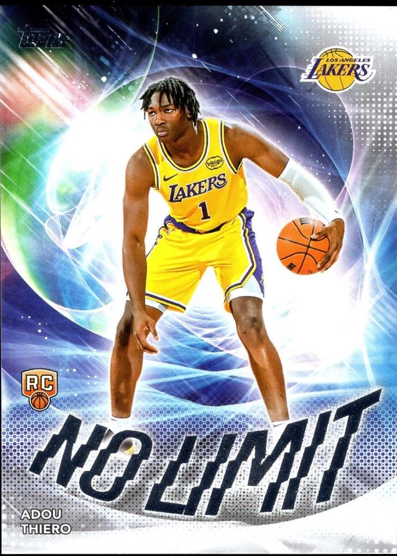 2025 Topps No Limit Adou Thiero #NL-36 card