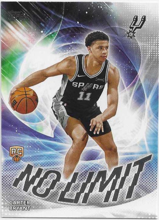 2025 Topps No Limit Carter Bryant #NL-14 card
