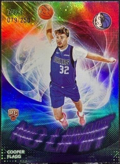 2025 Topps No Limit Cooper Flagg [Purple Rainbow] #NL-1 card