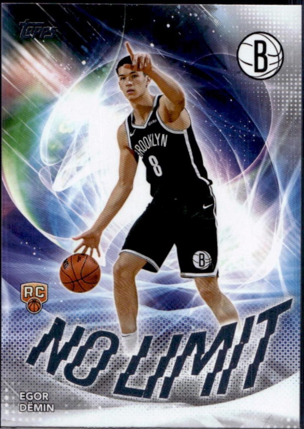 2025 Topps No Limit Egor Demin #NL-8 card