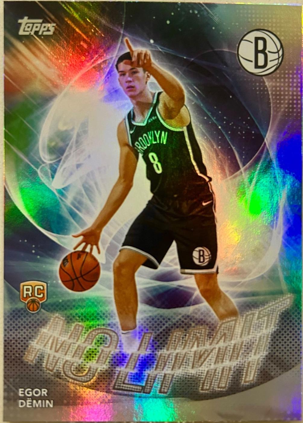2025 Topps No Limit Egor Demin [Rainbow] #NL-8 card