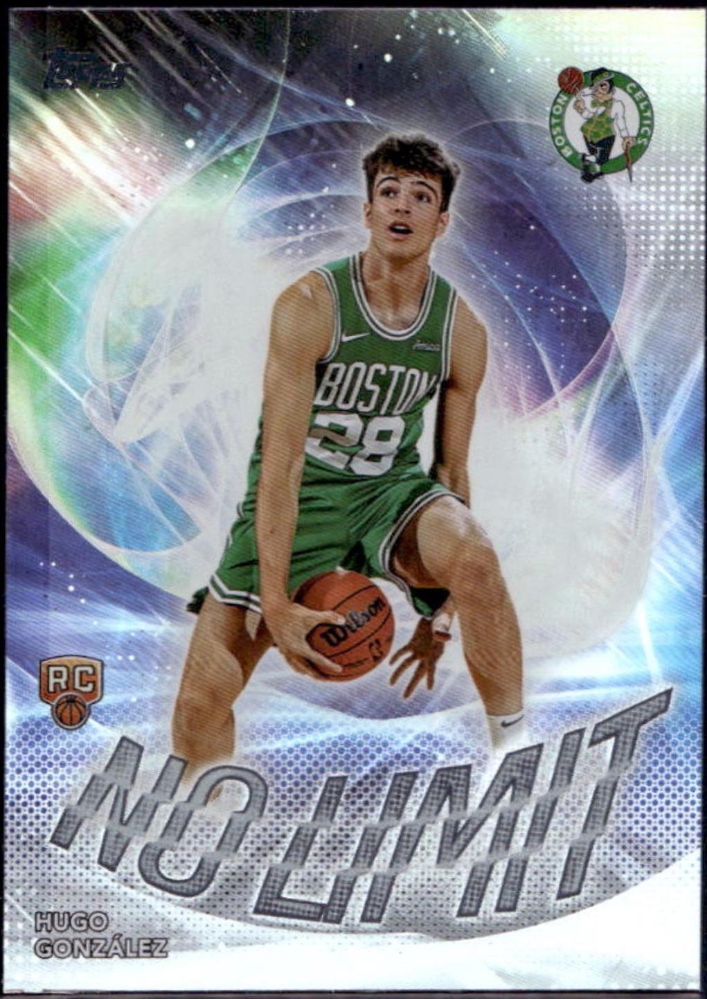 2025 Topps No Limit Hugo Gonzalez [Rainbow] #NL-28 card