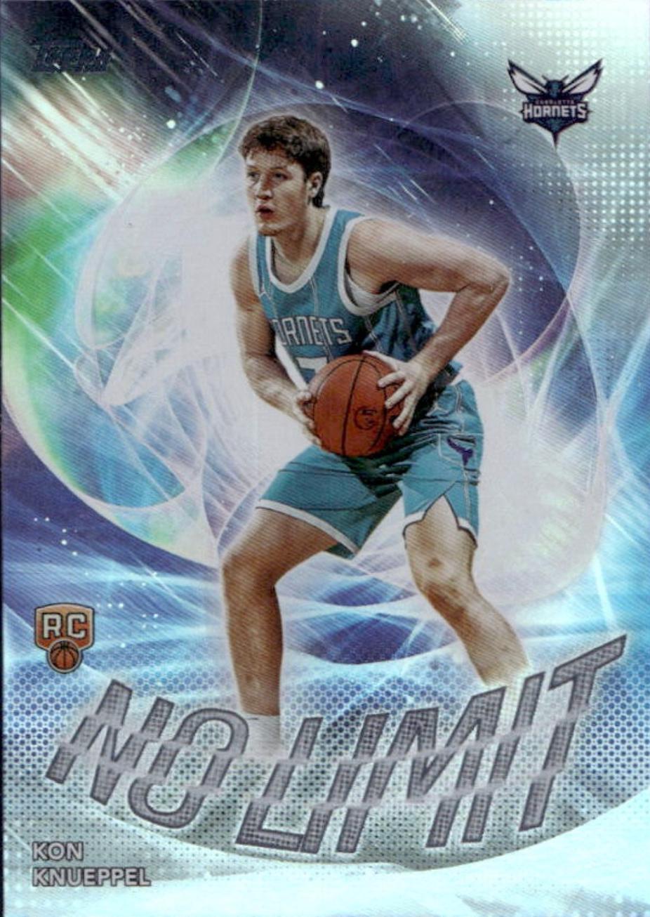 2025 Topps No Limit Kon Knueppel [Rainbow] #NL-4 card