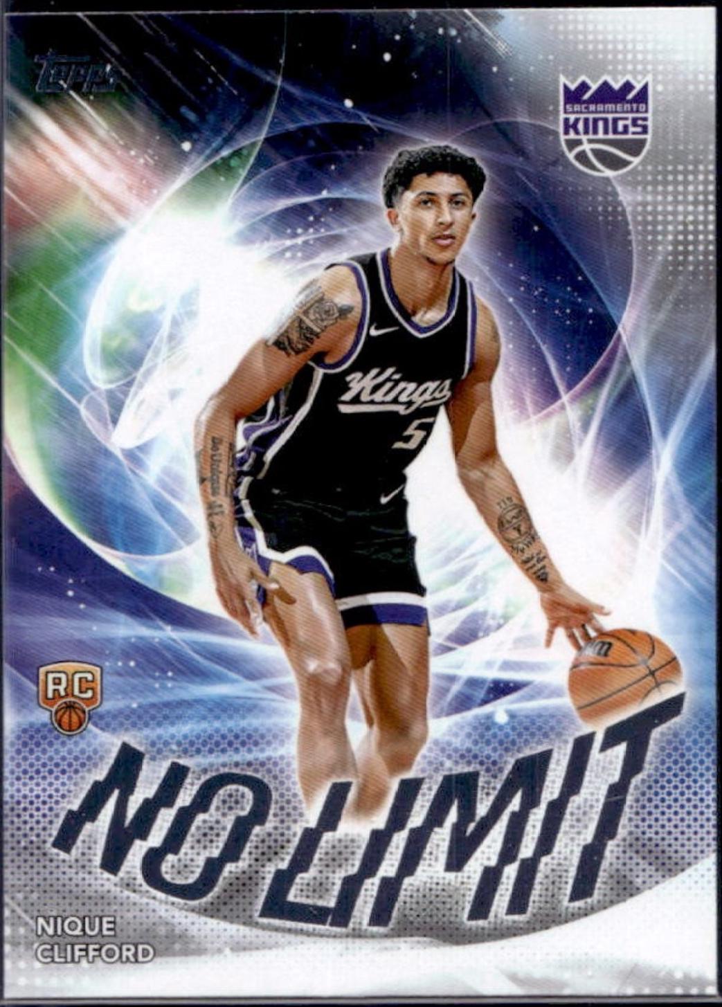 2025 Topps No Limit Nique Clifford #NL-24 card