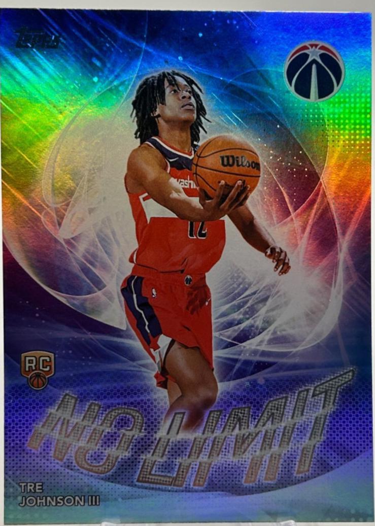 2025 Topps No Limit Tre Johnson III #NL-6 card