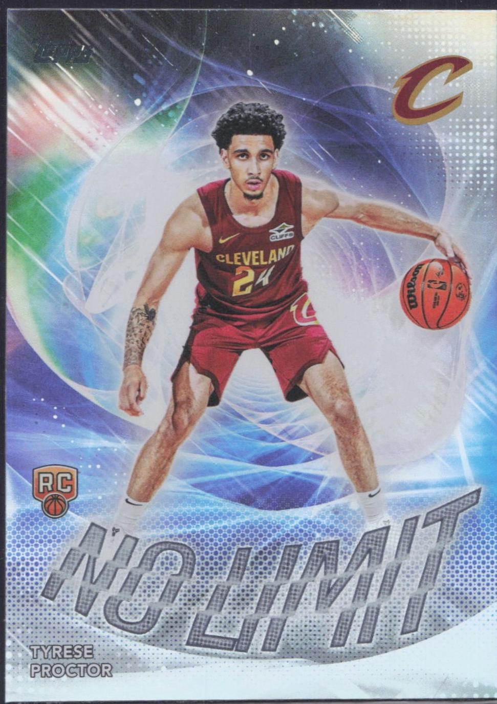 2025 Topps No Limit Tyrese Proctor #NL-40 card