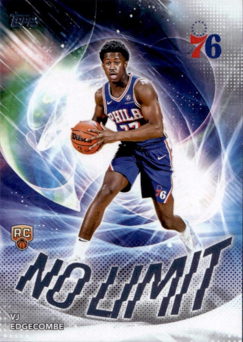 2025 Topps No Limit VJ Edgecombe #NL-3 card