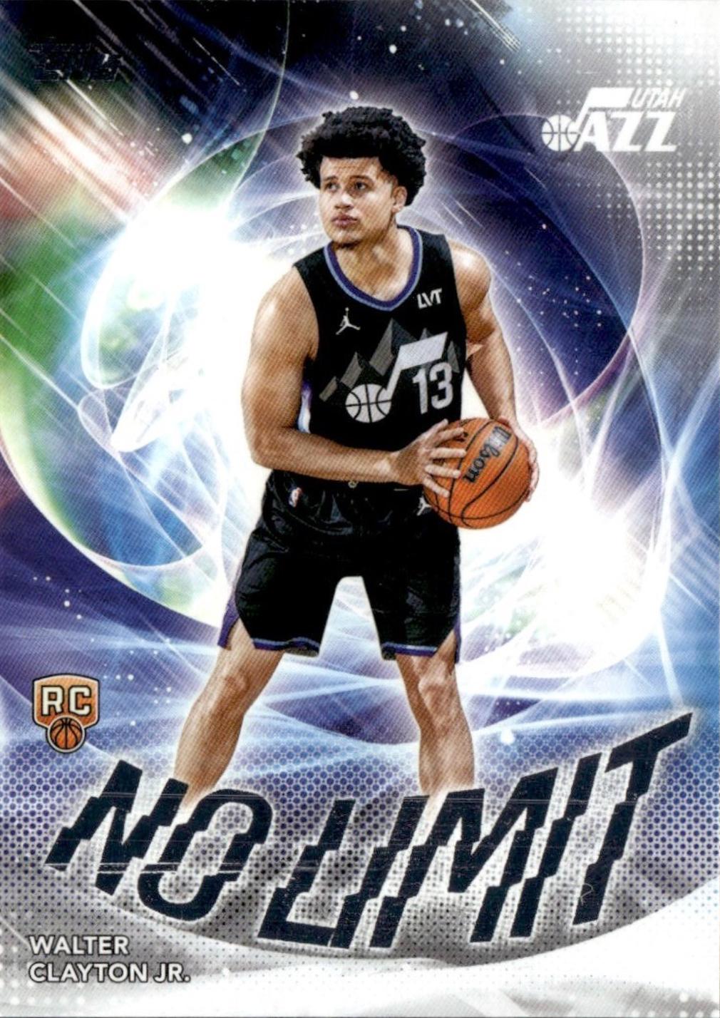 2025 Topps No Limit Walter Clayton Jr. #NL-18 card
