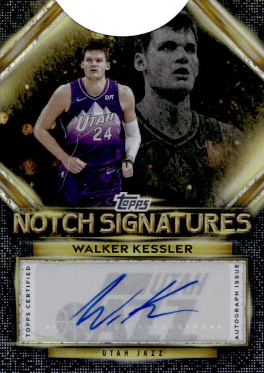 2025 Topps Notch Signatures Walker Kessler #TNS-WK card