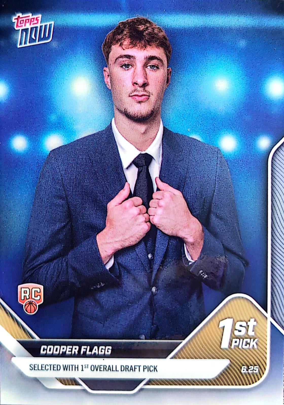 2025 Topps Now Cooper Flagg #D1 card