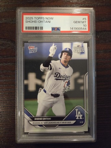 2025 Topps Now Shohei Ohtani #5 card