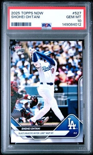 2025 Topps Now Shohei Ohtani #527 card