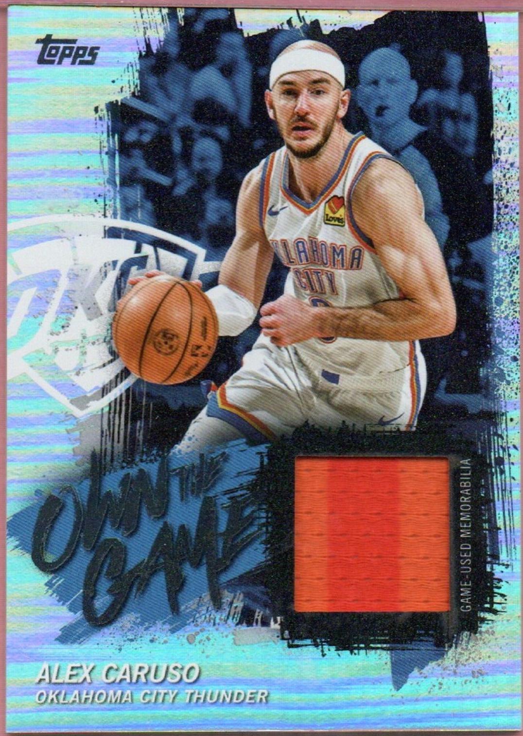 2025 Topps Own the Game Alex Caruso #OTGA-AC card