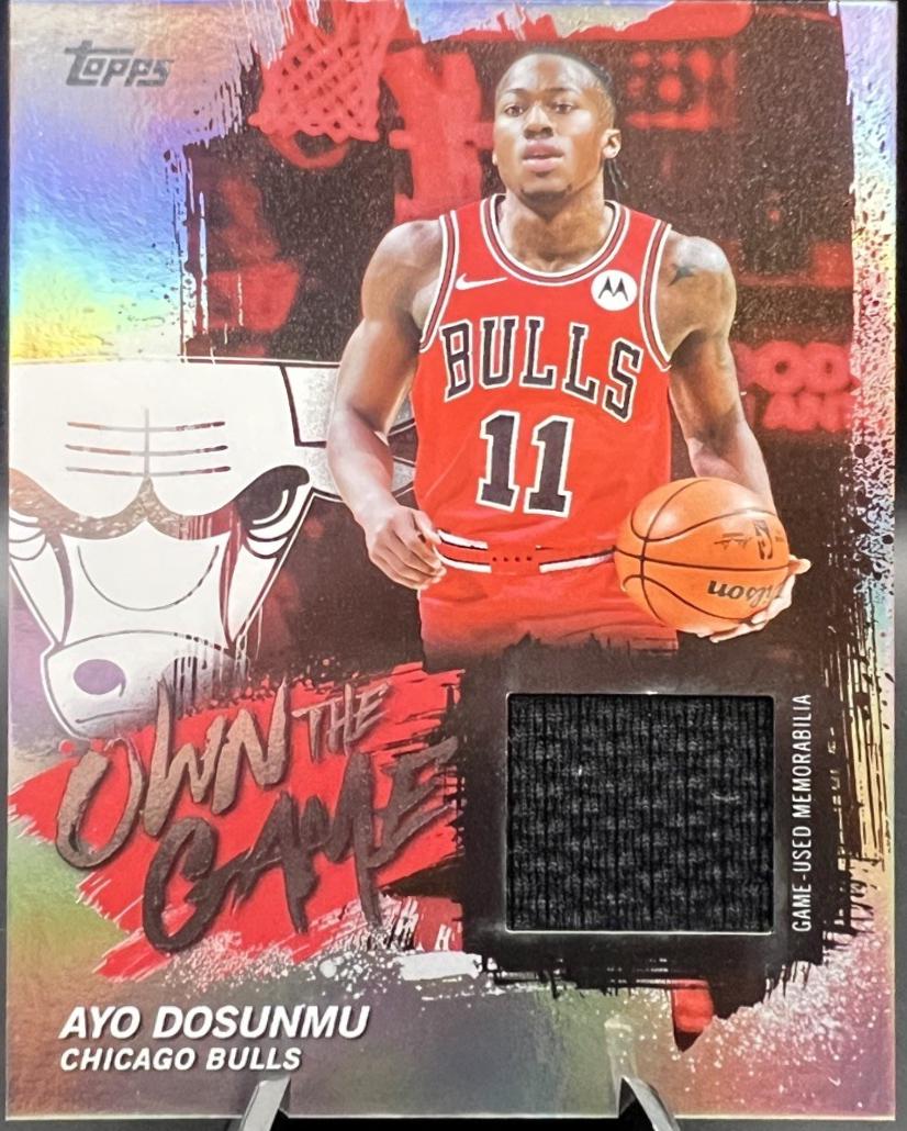 2025 Topps Own the Game Ayo Dosunmu #OTGA-AD card