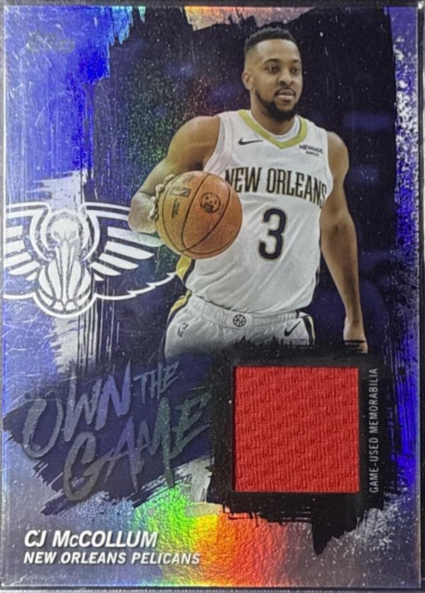 2025 Topps Own the Game CJ McCollum #OTGA-CM card