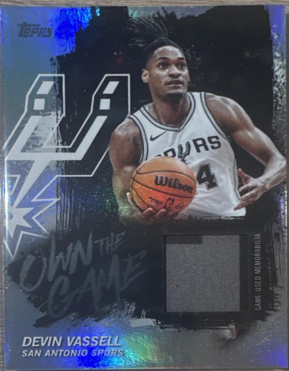 2025 Topps Own the Game Devin Vassell #OTGA-DV card