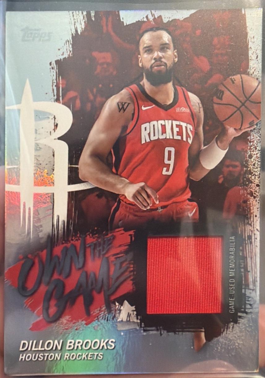 2025 Topps Own the Game Dillon Brooks #OTGA-DB card