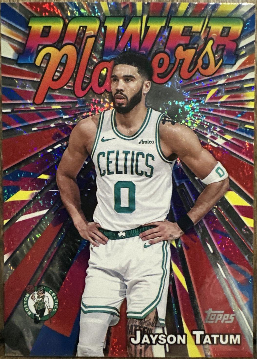 2025 Topps Power Player Jayson Tatum [Holo Foil] #PP-5 card