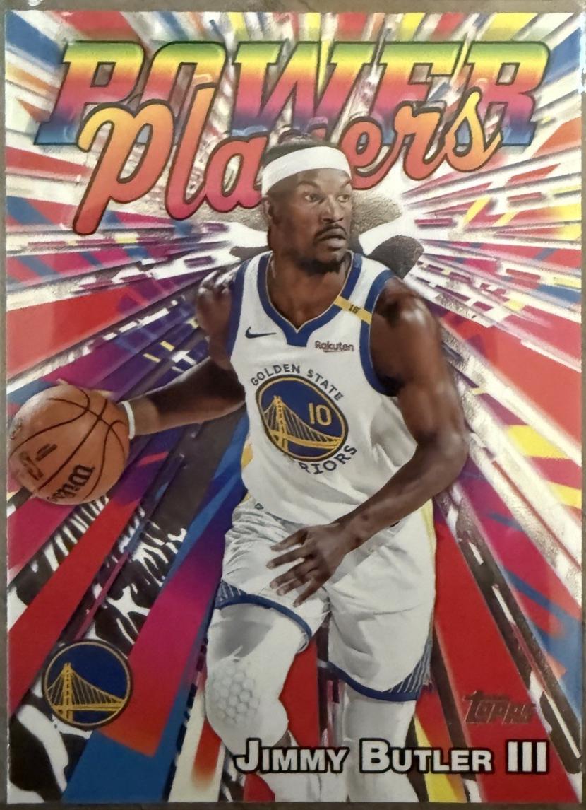 2025 Topps Power Player Jimmy Butler III [Holo Foil] #PP-10 card