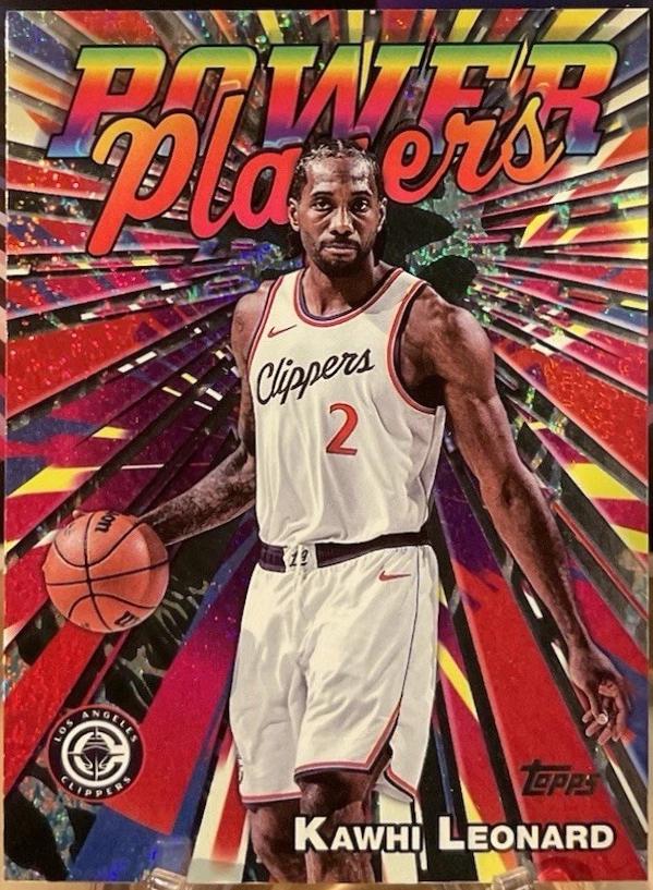 2025 Topps Power Player Kawhi Leonard [Foil] #PP-8 card
