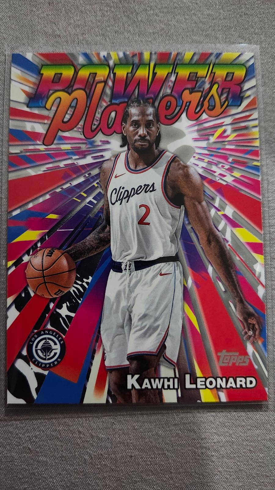 2025 Topps Power Player Kawhi Leonard #PP-8 card