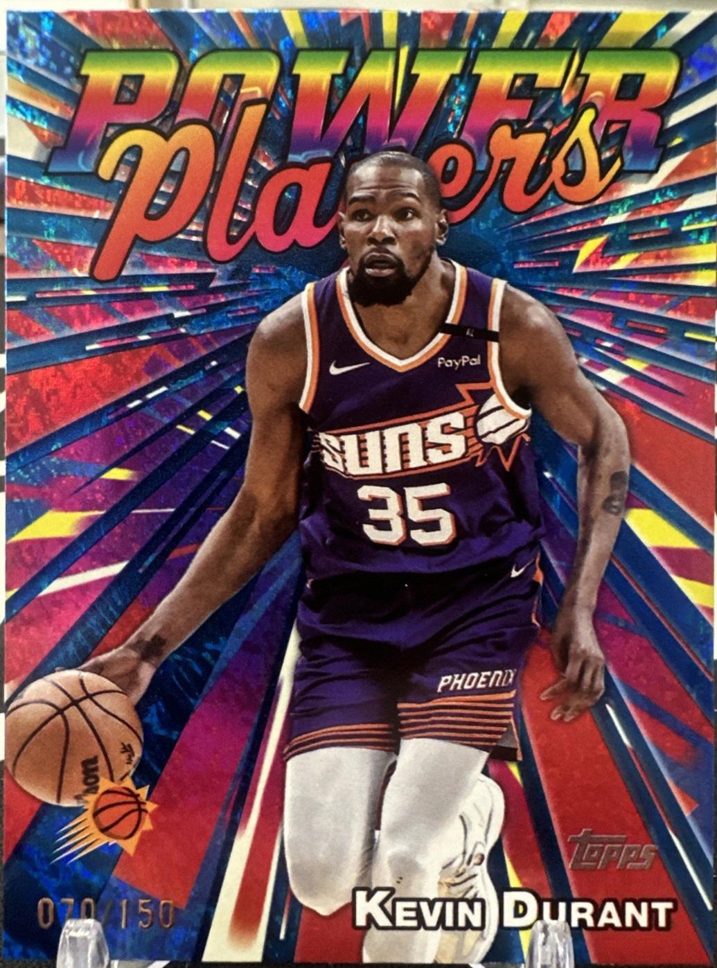 2025 Topps Power Player Kevin Durant [Holo Foil] #PP-6 card