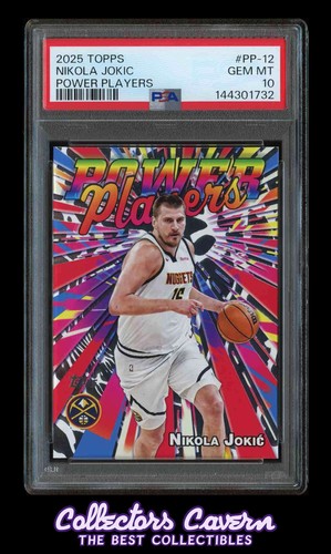 2025 Topps Power Player Nikola Jokic #PP-12 card